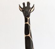 Giraffenkopf geschnitzt Höhe 41 cm Nr. 4045-1 aus Südafrika