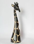 Giraffenkopf geschnitzt Höhe ca. 37 cm Nr. 4046 aus Südafrika