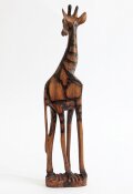 Giraffe aus Olivenholz geschnitzt Nr. 4047 Höhe 31 cm