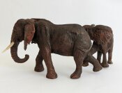Elefant aus Eisenholz geschnitzt Nr. 4042