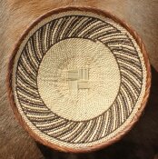 Korbschale aus Südafrika Ø 37 cm, Tiefe 6 cm