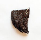 Schlüsselanhänger echtes Krokodilleder aus...