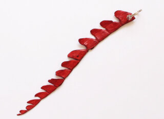 9. Länge 23,5 cm, Breite 2 cm, Rot (sold out)